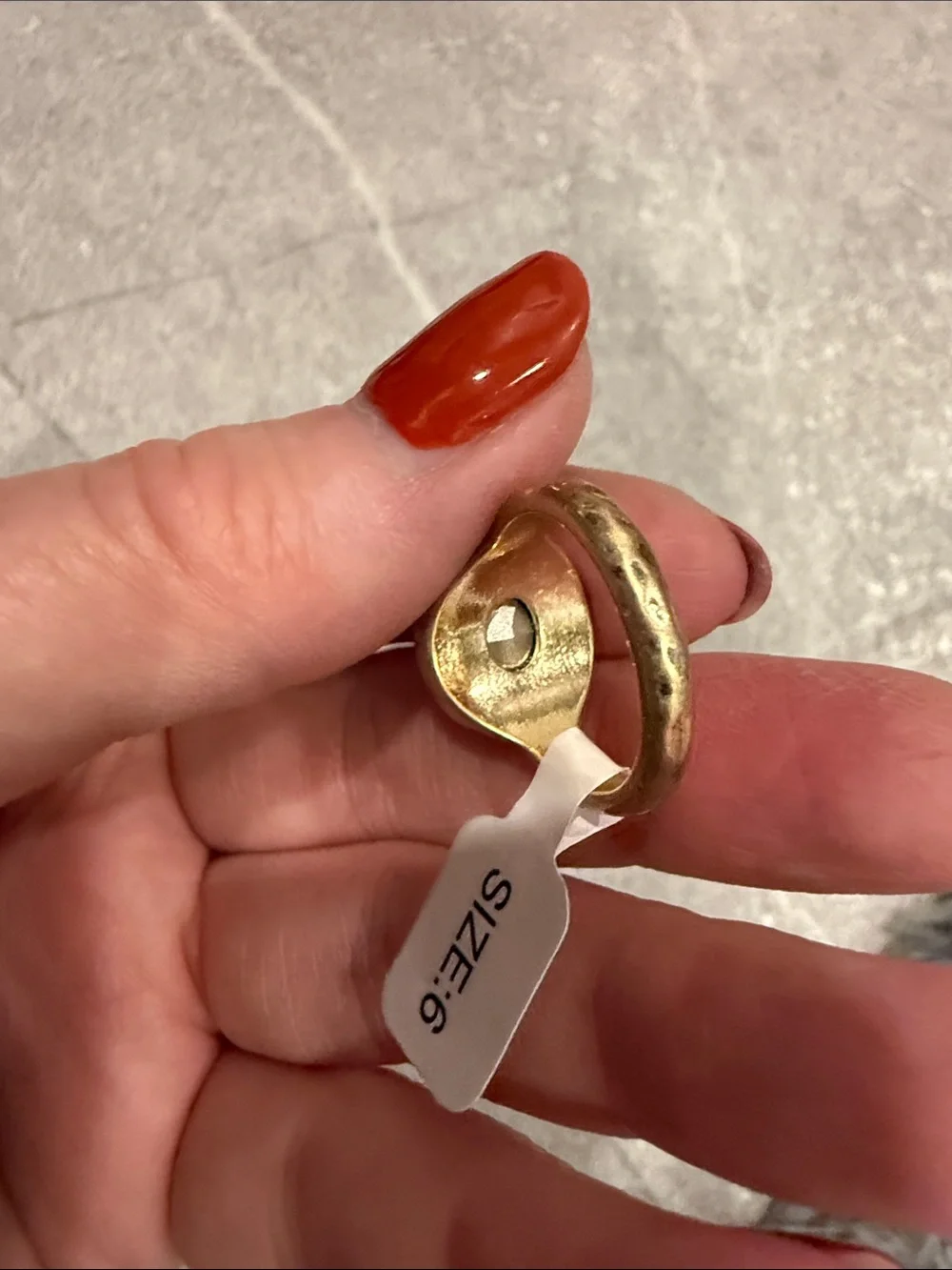 Park Lane Yellow Crystal Ring - Women's Jewelry